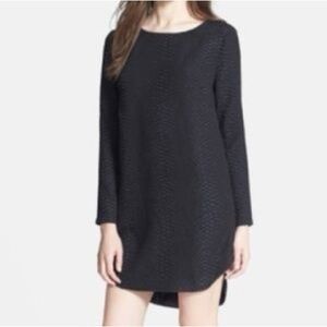 Astr Black Mini Dress